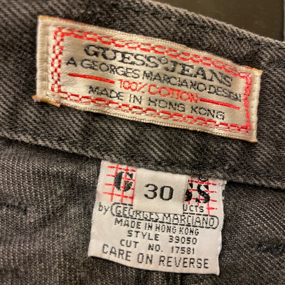 Vintage Guess Black Jeans